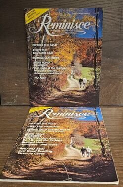 Vtg 1994 Collector's Edition Reminisce Magazine Old Time Recipe Cards Lot of 2